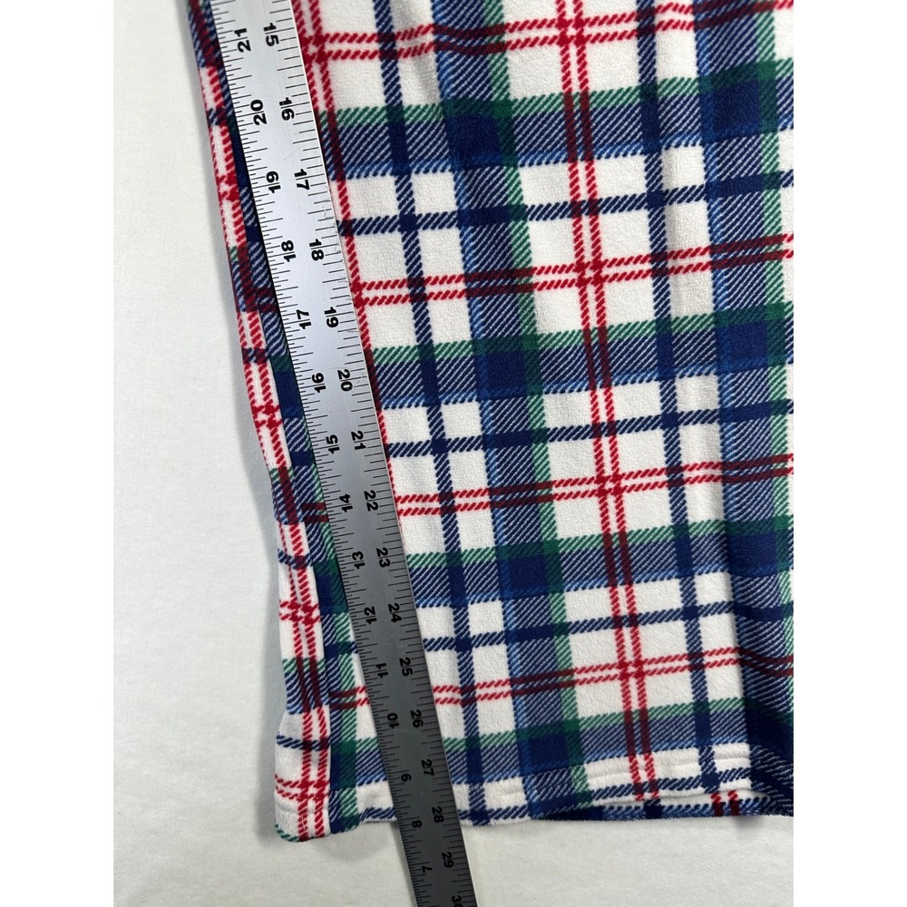 Womens Plaid Pajama Set Top Pants Cozy Loungewear Size M - Picture 9 of 15